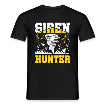 Storm Chaser Dad - Storm Chasing Tornados - Männer T-Shirt - Schwarz - Vorne - AI Model Male 178 light (178cm)