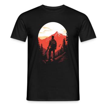 Prêt pour la saison de chasse Chasse au chevreuil pour les chasseurs - T-shirt homme - noir - Devant - AI Model Male 178 light (178cm)