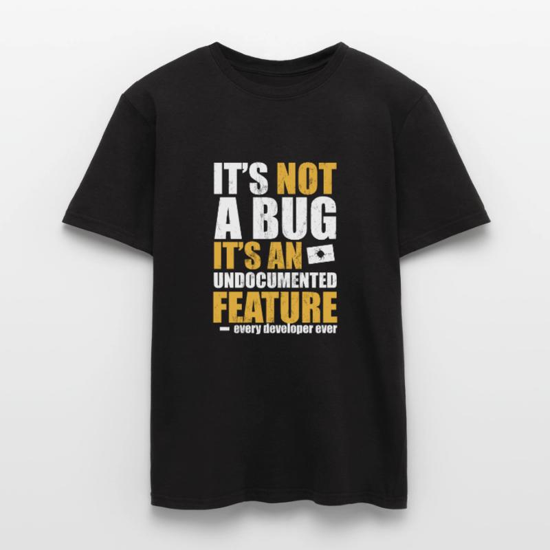 Programmierer-Codierer - Es ist kein Fehler - Computer-Tees Männer T-Shirt