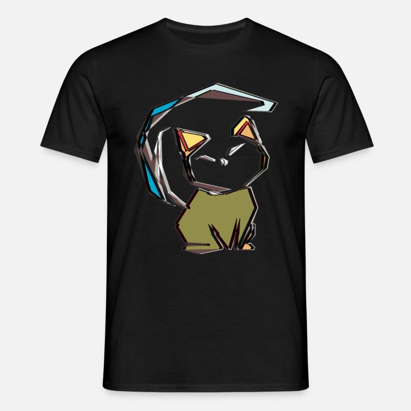 CAT TWENTY TWO - Männer T-Shirt - Schwarz