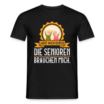 Altenpflege Altenheim Altenpflegerin Geschenk - Männer T-Shirt - Schwarz - Vorne - AI Model Male 178 light (178cm)