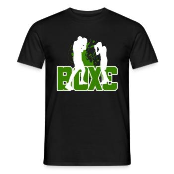 Boxe Boxeur Amateur Sport de Combat - T-shirt homme - noir - Devant - AI Model Male 178 light (178cm)