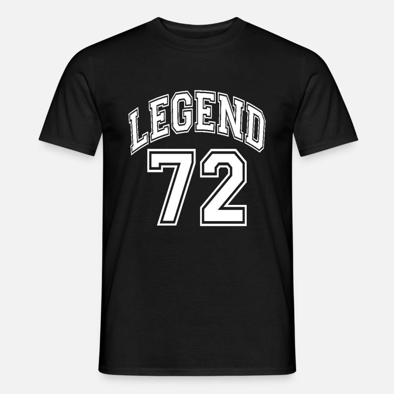 Legend 72 - Männer T-Shirt - Schwarz