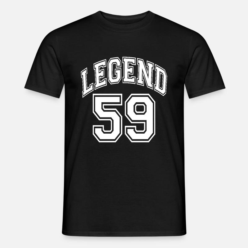 Legend 59 - Männer T-Shirt - Schwarz