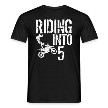 Je suis 5 Motocross - T-shirt homme - noir - Devant - AI Model Male 178 light (178cm)