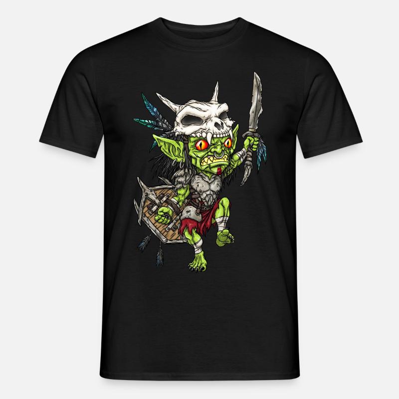 GOBLIN WARRIOR - Männer T-Shirt - Schwarz