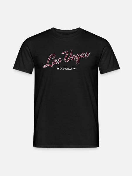 Las Vegas - Men's T-Shirt - black