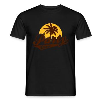 Party Crew - T-shirt homme - noir - Devant - AI Model Male 178 light (178cm)