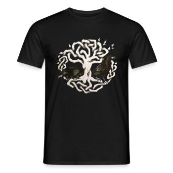 Terredizeaux - T-shirt homme - noir - Devant - AI Model Male 178 light (178cm)