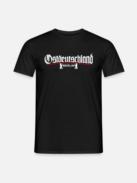 Ostdeutschland - BERLIN - Männer T-Shirt - Schwarz
