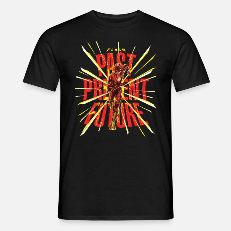 The Flash Past, Present Future - Men’s T-shirt - black