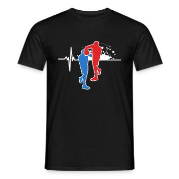 Boxe Boxeur Cadeau pour le Boxeurs - T-shirt homme - noir - Devant - AI Model Male 178 light (178cm)