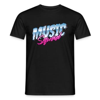Groupe de musique Professeur de musique Musicien - T-shirt homme - noir - Devant - AI Model Male 178 light (178cm)