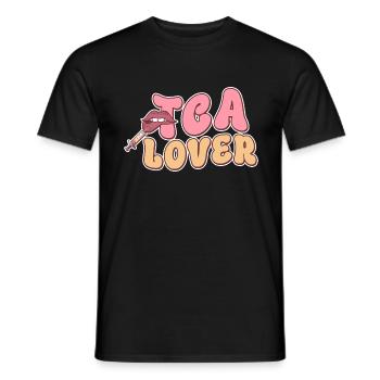 TCA Lover - Soins de la peau, Soins personnels, Beauté - T-shirt homme - noir - Devant - AI Model Male 178 light (178cm)