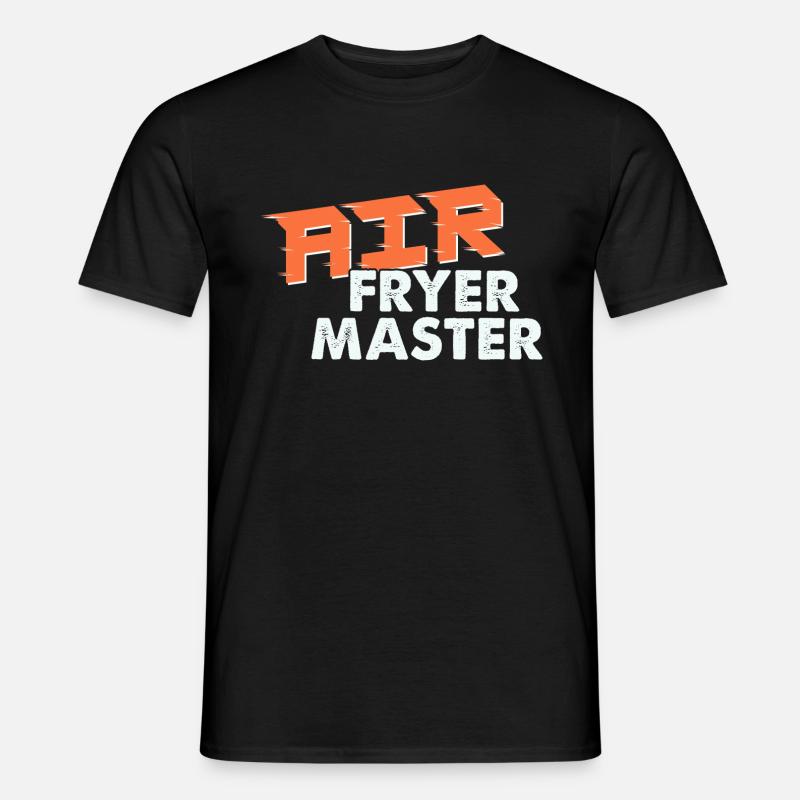 Heißluftfritteuse Master Culinary Crafts - Männer T-Shirt - Schwarz