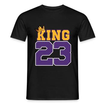 ROI - 23 - T-shirt homme - noir - Devant - AI Model Male 178 light (178cm)