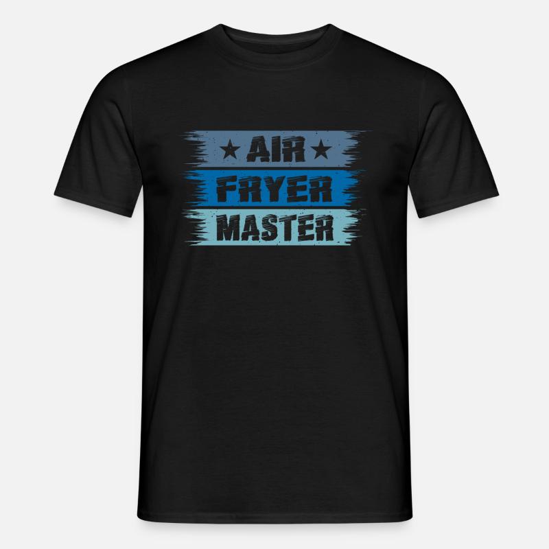 Heißluftfritteuse Master Culinary Crafts - Männer T-Shirt - Schwarz