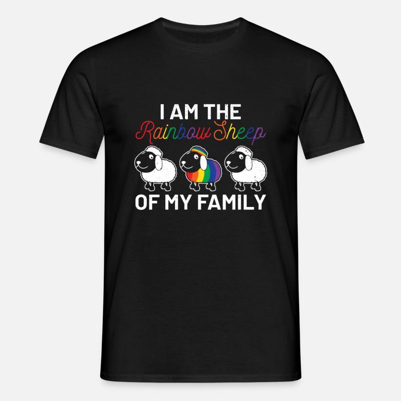 Lesbian Pride - Männer T-Shirt - Schwarz