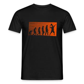 Padel Evolution Plattform Tennis Paddleball Padel - Männer T-Shirt - Schwarz - Vorne - AI Model Male 178 light (178cm)