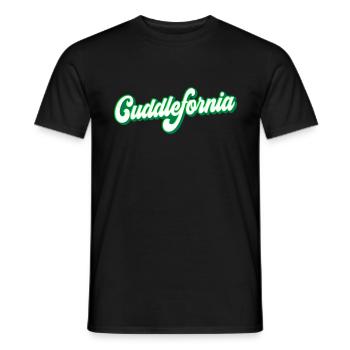 Cuddlefornia cuddlefornia cuddle | Farben änderbar - Männer T-Shirt - Schwarz - Vorne - AI Model Male 178 light (178cm)
