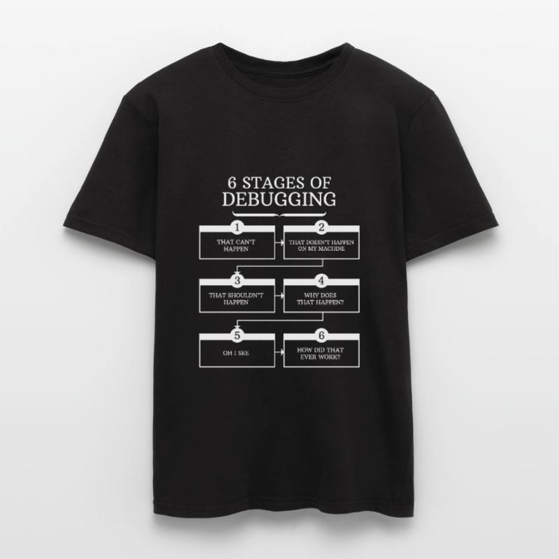 Debugging Programmierer Geschenk Programmieren Männer T-Shirt