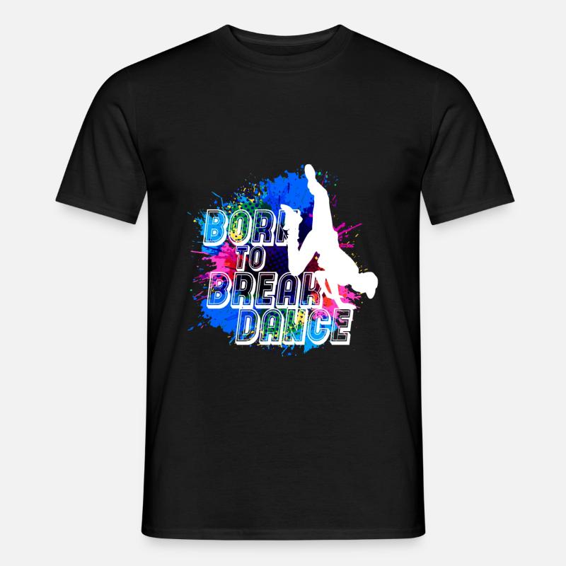 Breakdance Kind Junge Breakdancer Geschenk Cool - Männer T-Shirt - Schwarz
