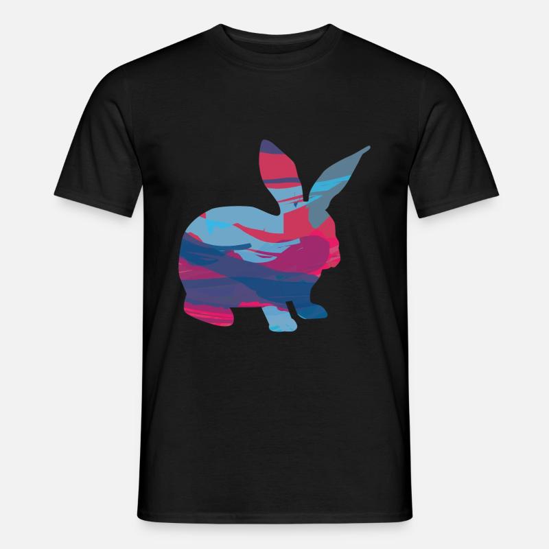 Rabbit Rabbit Rabbit - Men's T-Shirt - black