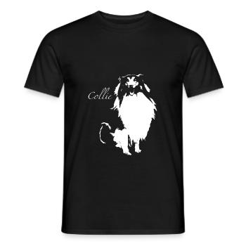 colley - T-shirt homme - noir - Devant - AI Model Male 178 light (178cm)