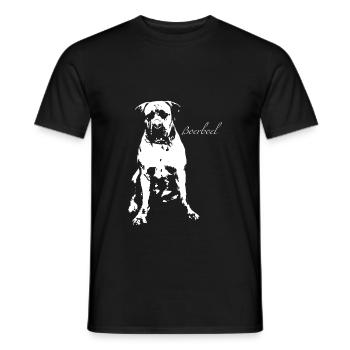 Boerboel - T-shirt homme - noir - Devant - AI Model Male 178 light (178cm)