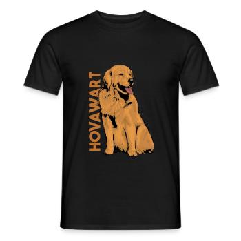 Hovawart - T-shirt homme - noir - Devant - AI Model Male 178 light (178cm)