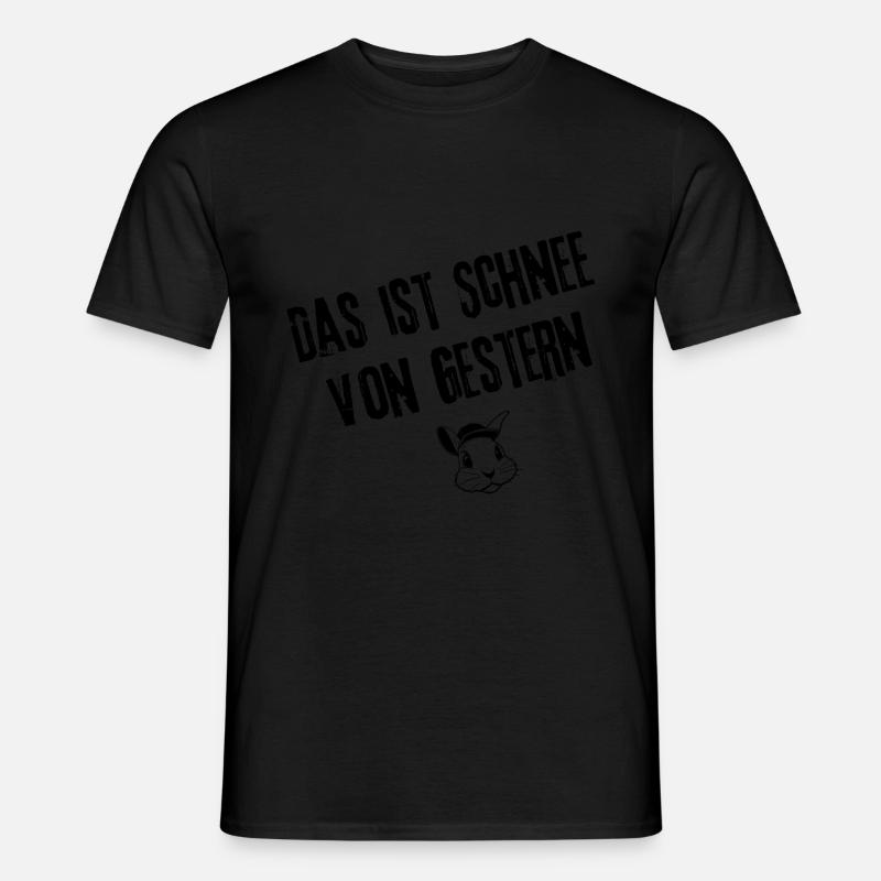 Nostalgischer Gestern-Stil | Redewendung - Männer T-Shirt - undefined