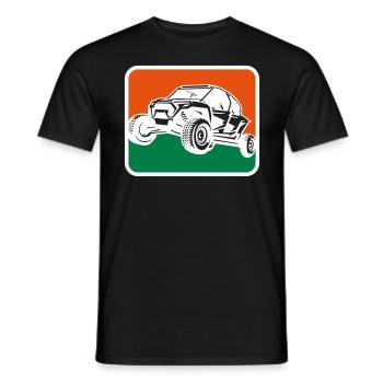 Beach Buggy Holiday Desert Buggy | Colors can be changed - Men's T-Shirt - black - Front - AI Model Male 178 light (178cm)