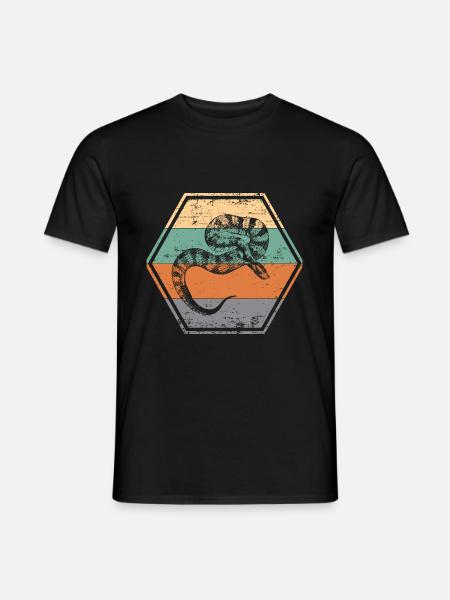Snake - Men's T-Shirt - black