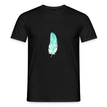 Spring - Men's T-Shirt - black - Front - AI Model Male 178 light (178cm)