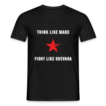 Revolution - Männer T-Shirt - Schwarz - Vorne - AI Model Male 178 light (178cm)