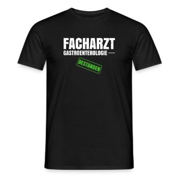 Facharzt Gastroenterologie - Männer T-Shirt - Schwarz - Vorne - AI Model Male 178 light (178cm)