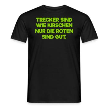 Landwirt Shirt - Lustiges Bauer Bäuerin Geschenk - Männer T-Shirt - Schwarz - Vorne - AI Model Male 178 light (178cm)