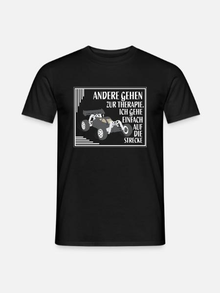 RC Car Therapie - Männer T-Shirt - Schwarz