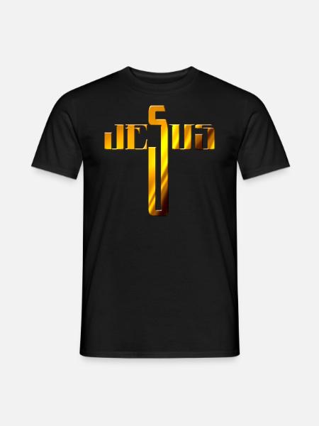 Jesus - Men's T-Shirt - black