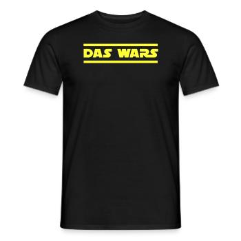 Das wars! Hochzeit Bachelor Junggesellenabschied - Männer T-Shirt - Schwarz - Vorne - AI Model Male 178 light (178cm)