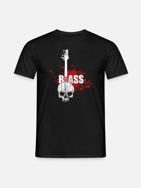 Bass badass - Men's T-Shirt - black
