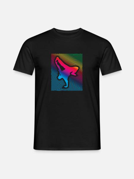 Breakdance Freeze - Men's T-Shirt - black