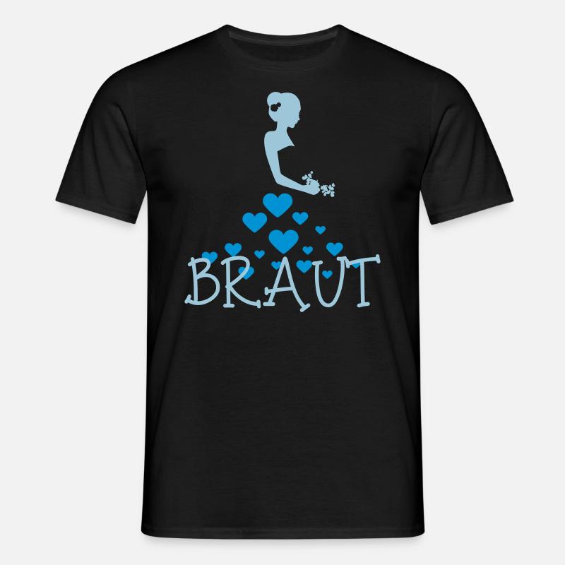 braut_4_3f - Men's T-Shirt - black