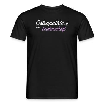 Osteopathin Heilpraxis Knochenbrecher Geschenkidee - Männer T-Shirt - Schwarz - Vorne - AI Model Male 178 light (178cm)