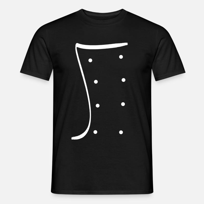 Cook's Jacke (weiß) - Männer T-Shirt - Schwarz