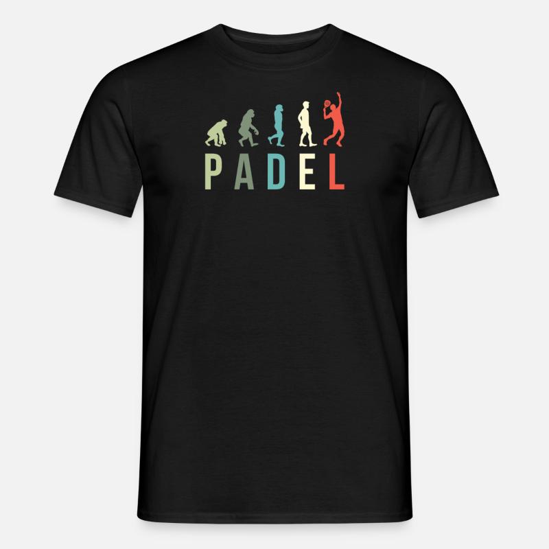 Padel Vintage Impact Evolution - Men’s T-shirt - black