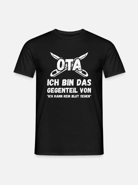 OTA Operationstechnischer Assistent - Männer T-Shirt - Schwarz