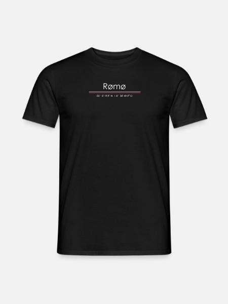 Römö Kopenhagen Rømø Dänemark Dansk Geschenkidee - Männer T-Shirt - Schwarz
