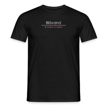 Blavand Copenhague Danemark Dansk Idée cadeau - T-shirt homme - noir - Devant - AI Model Male 178 light (178cm)