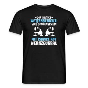 Werkzeugmechaniker Werkzeugmacher Tool & Die Maker - Männer T-Shirt - Schwarz - Vorne - AI Model Male 178 light (178cm)